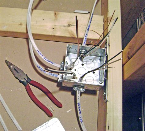 bathroom light fixture junction box|installing a ceiling junction box.